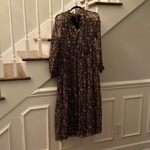 1. State Maxi Dress/Long Sleeve/Floral